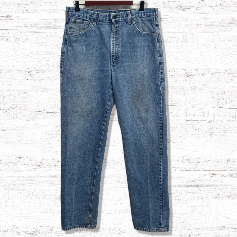 Vintage Carhartt Work Blue Jeans Gently Worn Size 36x36